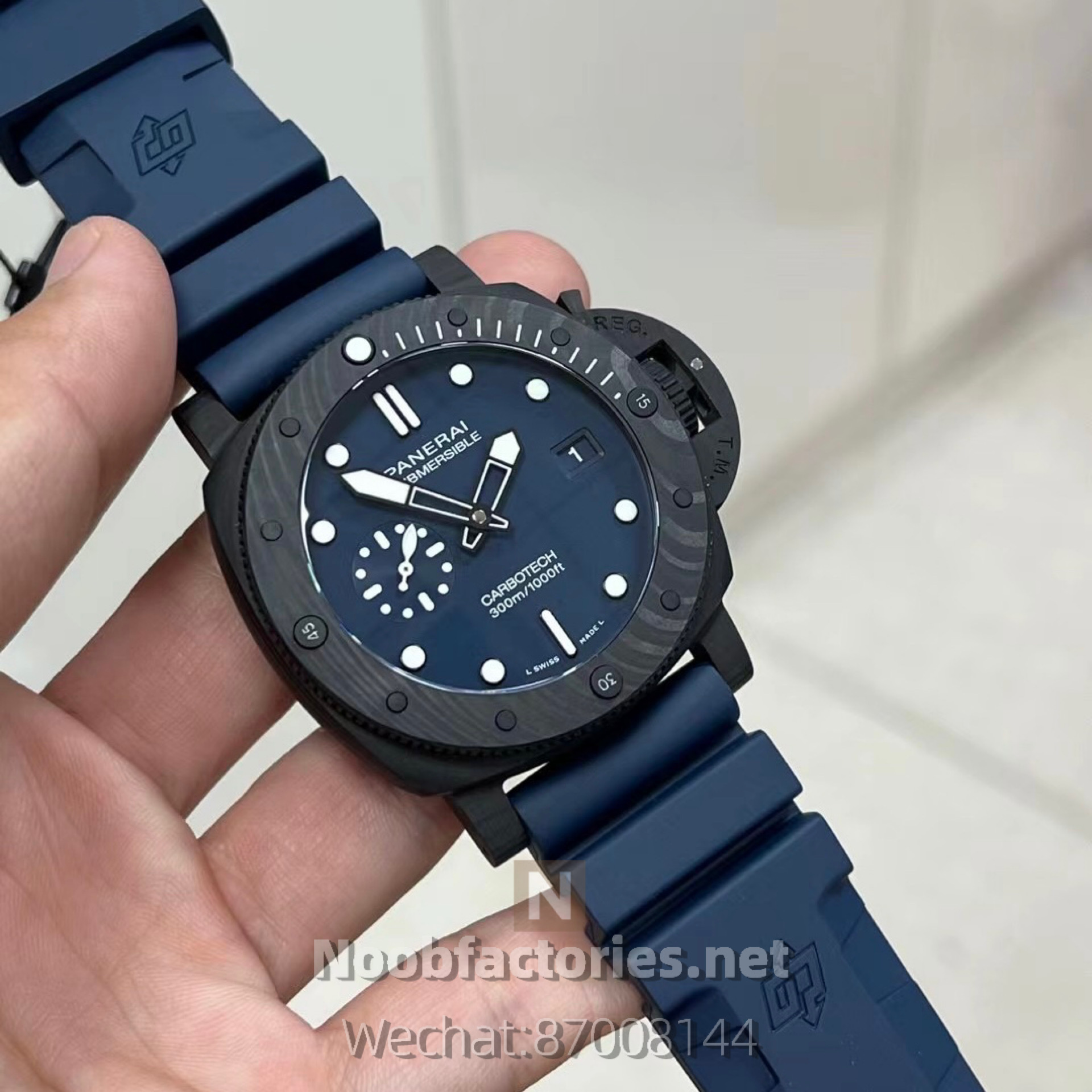 沛納海44mm碳纖維PAM1232 Noobfactories N廠復刻錶 高仿手錶 - YBAG香港 - YBAG香港 沛納海44mm碳纖維PAM1232 Noobfactories N廠復刻錶 高仿手錶 - YBAG香港
