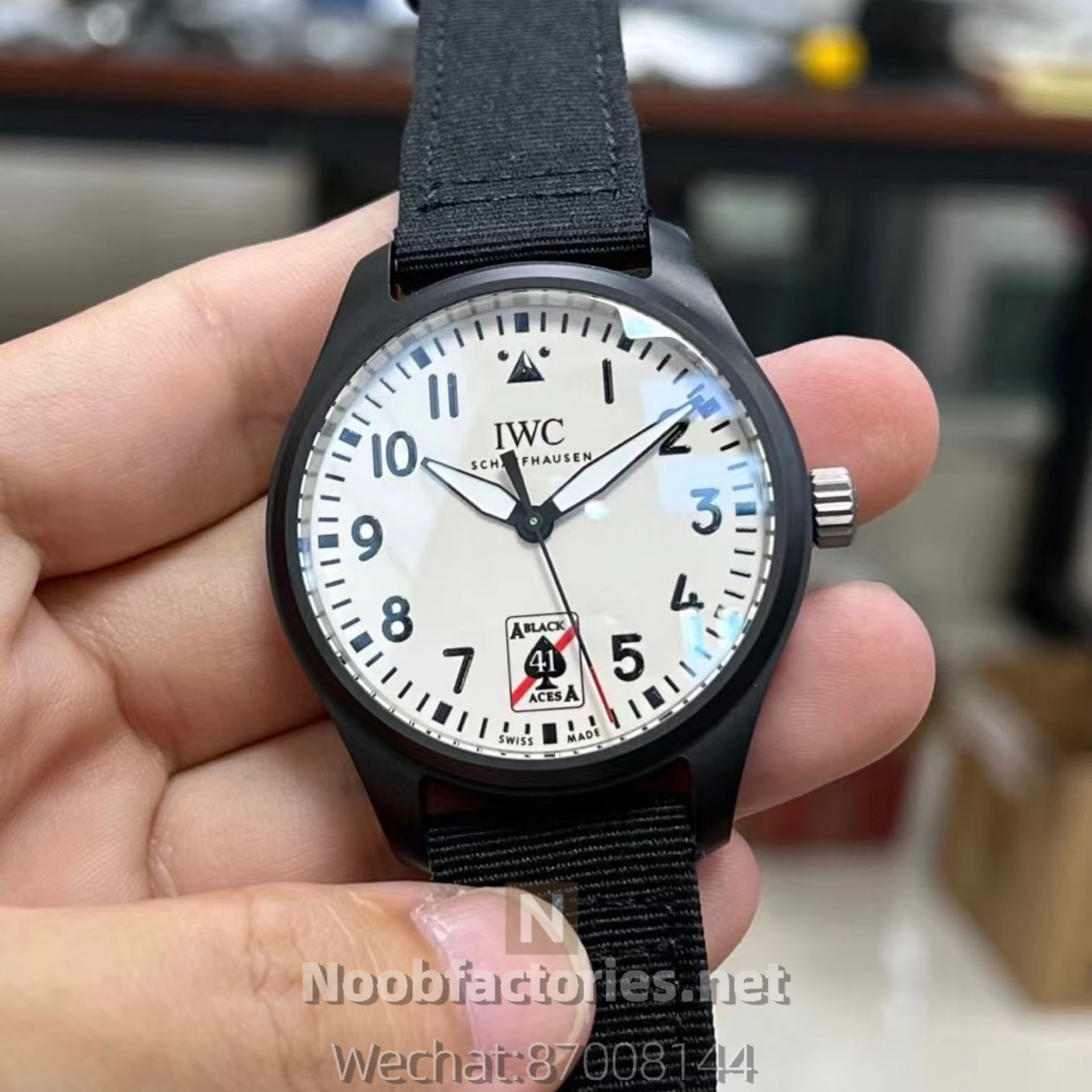 萬國IWC「黑桃A」飛行員系列 Noobfactories N廠復刻錶 高仿手錶 - YBAG香港 - YBAG香港 萬國IWC「黑桃A」飛行員系列 Noobfactories N廠復刻錶 高仿手錶 - YBAG香港