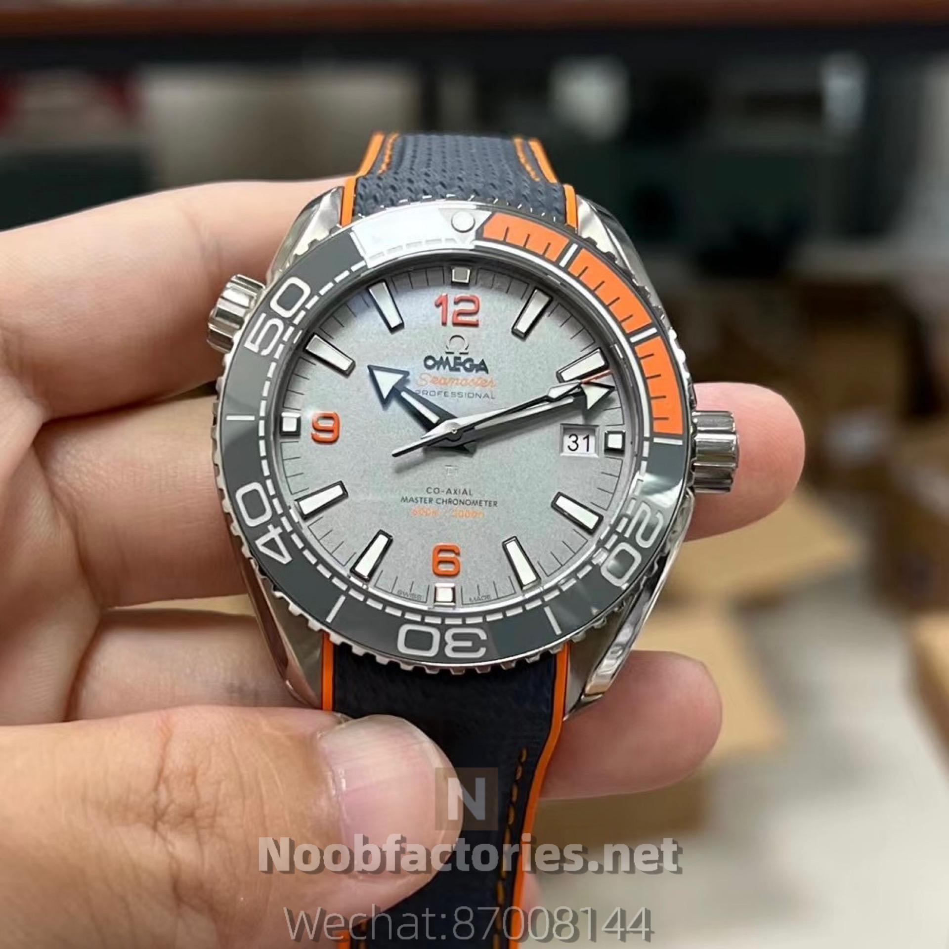 海馬600系列鈦殼「四分之一橙」43.5mm Noobfactories N廠復刻錶 高仿手錶 - YBAG香港 - YBAG香港 海馬600系列鈦殼「四分之一橙」43.5mm Noobfactories N廠復刻錶 高仿手錶 - YBAG香港